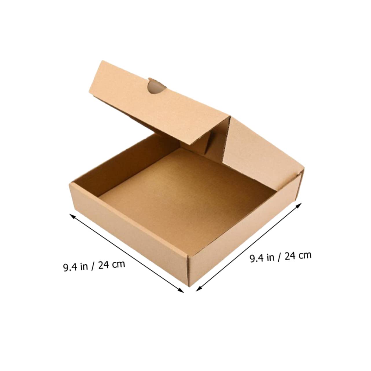 Caja de Pizza de 9 Pulgadas 15 Unidades de Papel Corrugado