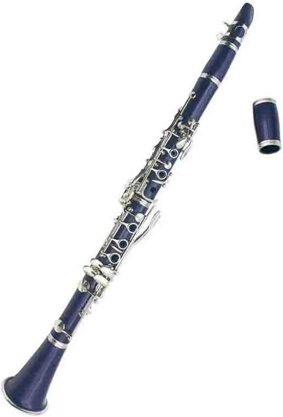 Clarinet ABS 17 Key BB Tune Double Barrel With Gloves 10 Reeds Screwdriver Case Clarinet Instrument