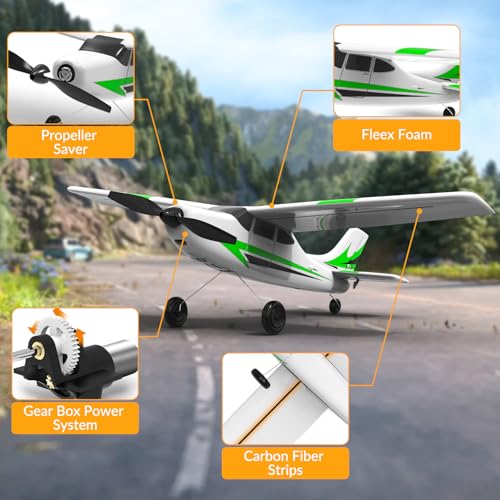 Image of volantexrc RC Plane, 3 Channel Remote Control Plane for Beginners & Adults