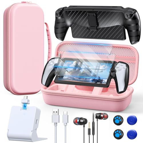 13-in-1 Case Accessories Kit for Playstation Portal, Charger for PS Portal