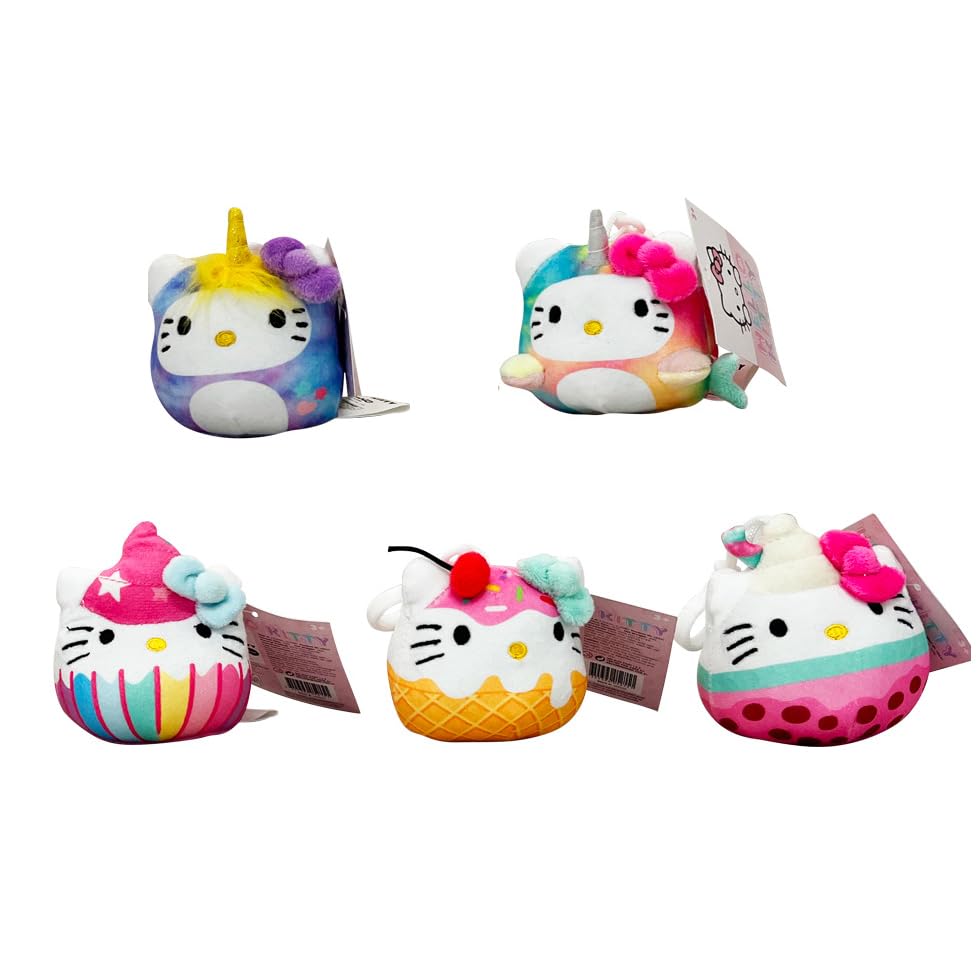 Clip Assortment, One Piece Sold Separately, Plush Toys, Soft Doll, Cute Cuddly Plushie, Decoration Ornaments, Stuffed Animal Plush Cartoon, Children's Toy Birthday Gifts, Home Decoration