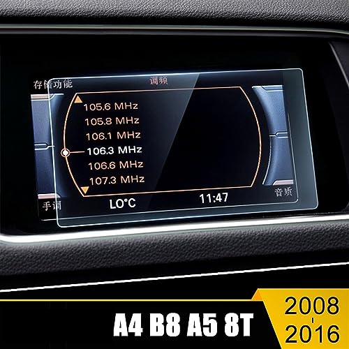 Protection d'écran LCD anti-rayures pour navigation A4 B8