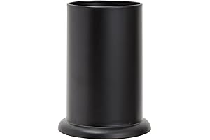 Okuna Outpost Matte Black Reusable Straw Holder