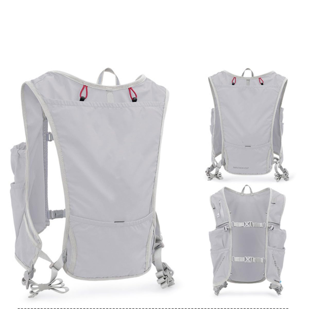 Marathon Off-road Running Bag, Borsa Ciclismo, Gilet Sportivo, Zaino, Borsa per Borraccia Zaino per Trail Running Leggero Idratazione Rimani Idratato e Confortevole sul Vostro