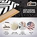Gorilla Grip Original Extra Strong Rug Pad Gripper, Made in USA, 2.5x13 FT Runner, Thick Slip and Skid Resistant Pads for Area Rugs on Hard Floors, Under Carpet Mat Cushion, Hardwood Floor Protection