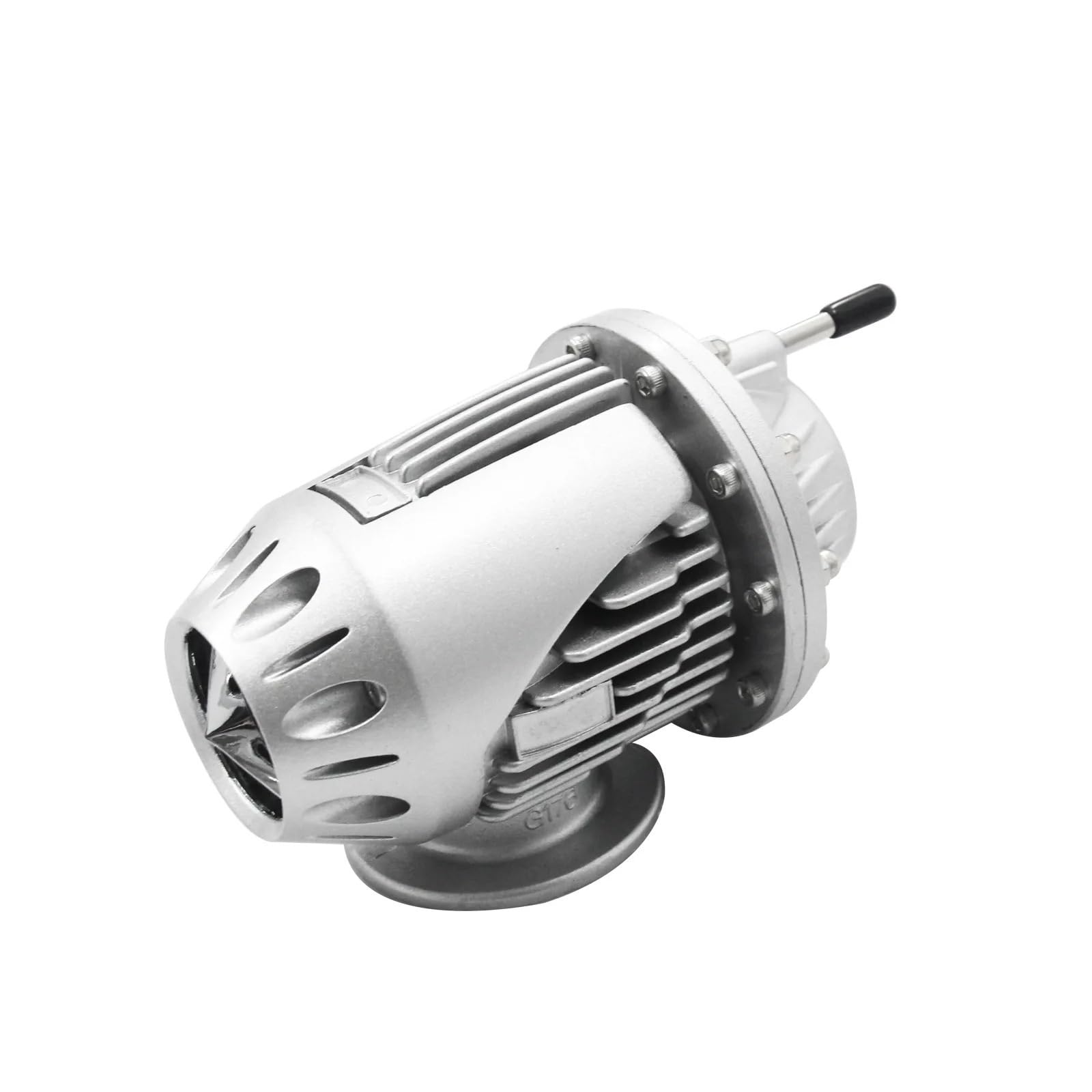 HAGDFDNV Turbocharger Turbines Blow Off Valve Aluminum Alloy Exhaust Pressure Relief Valve with Adapter Installation Accessories Rear Window Regulator
