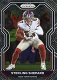 Football NFL 2020 Panini Prizm #161 Sterling Shepard NY Giants