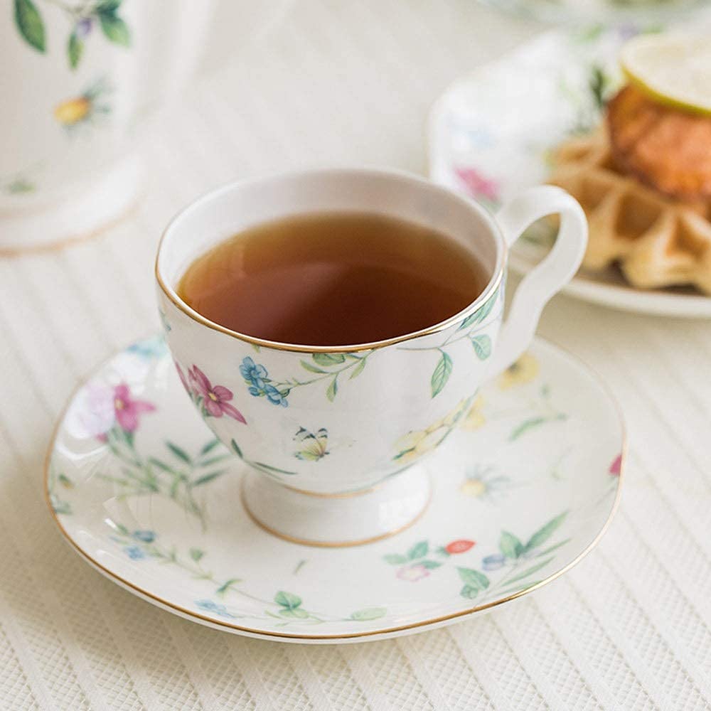 Red Bone China zestaw filiżanek do kawy - dom restauracja biuro filiżanka do herbaty latte cappuccino espresso kubek na sok mleko zestaw do jadalni