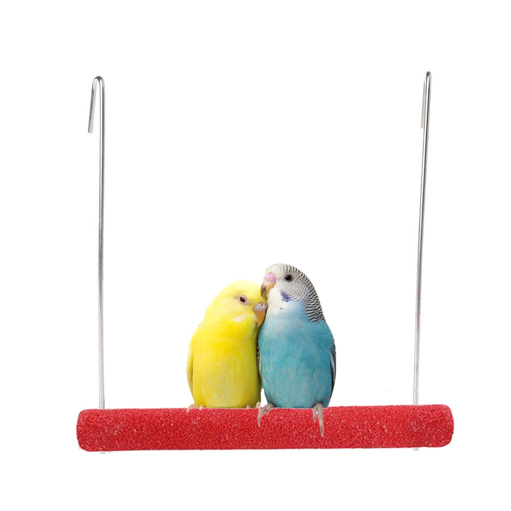 Western Era Playful Natural Perch Wood Perch Swing Toy Cage Hanging Platform, Climbing, Exercise Sand Perch for Birds (Small) (B0B1V3TWDT) Amazon Price History, Amazon Price Tracker