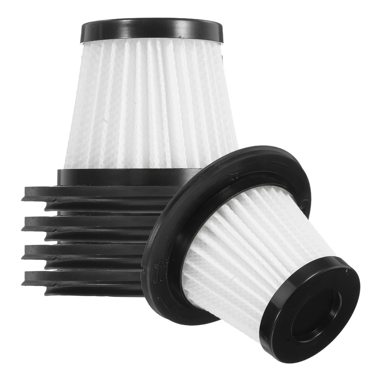 Filtro Lavable Diseño Plisado, 5 Piezas de Plástico Reutilizables para Alta Eficiencia y Compatibilidad Hogar para Aspiradora de Mano Inalámbrica de Coche