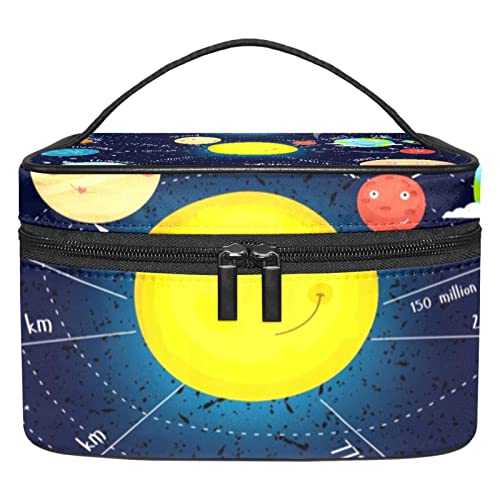 Organisateur de pinceau de maquillage pour sac de beauté et pochette de cosmétiques planètes