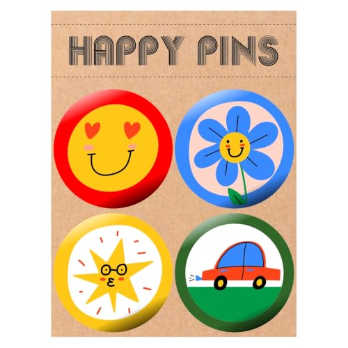 Image of Motivational Pins Badges 58mm Size | Round Button Badges | Inspirational Quotes | Return Gift | Event Badges | Kids Badges | Women brooches | Perfect for Backpacks