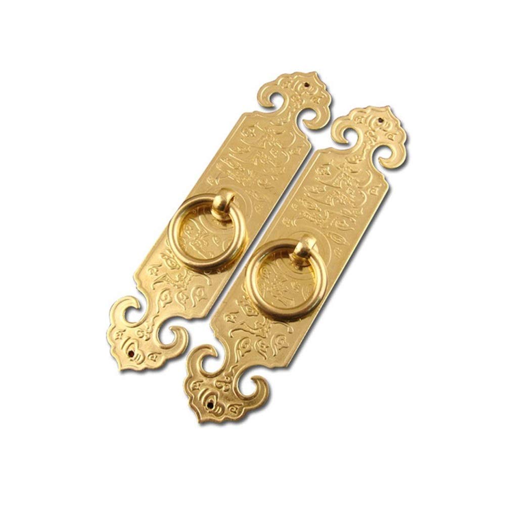 Poignée de porte en laiton bronze de 12 cm pour moderniser votre cuisine ou armoire