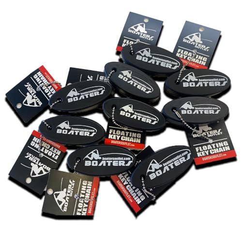 Sub Zero neoprene & nylon Life Jackets Boaters Outlet Key Floats-Black/50 Pack