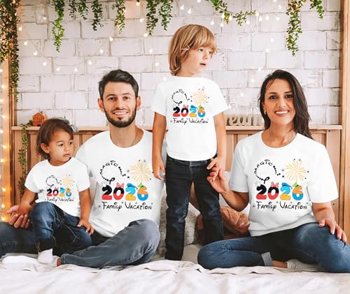 Family Vacation Shirts 2026 Family Matching Outfits Magical Tshirt for Family Cruise Trip Clothes Summer Travel Tops - Image 5