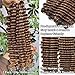 BLG Invisible Deep Wave Human Crochet Hair 4/27/30 Mix Color Pre-Separated Feather Crochet Human Hair for Women 18Inch 60g 1 Pack Crochet Extensions Real Human Hair Micro Link Crochet Hair Bundles