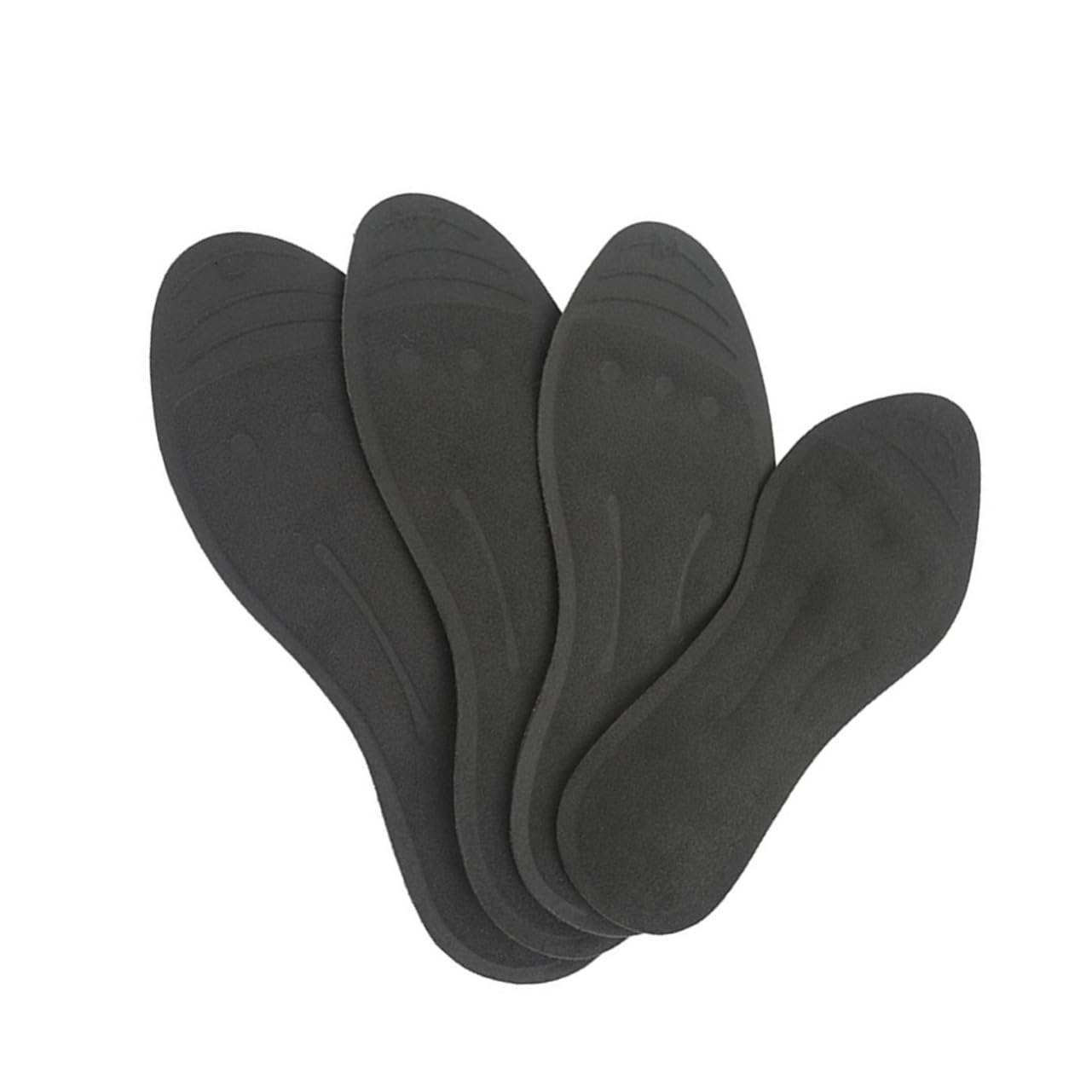 3stücke Tpu Flüssige Massagesohlen Für Schuhe Glycerin Gefüllte Einlegesohlen Zur Schmerzlinderung Bei Plantarfasziitis Schwarz Xs Orthopädische Unterstützung Und Komfort
