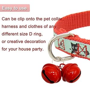 20 Pack Pet Collar Bells Colorful 086 Inches Big Cat Dog Strong Loud Bell for Potty Training Charm for Collars Necklace Pendant  Cucciolini Doodles 20 pack pet collar bells colorful 0 86 inches big cat dog strong loud bell for potty training charm for collars necklace pendant   cucciolini doodles