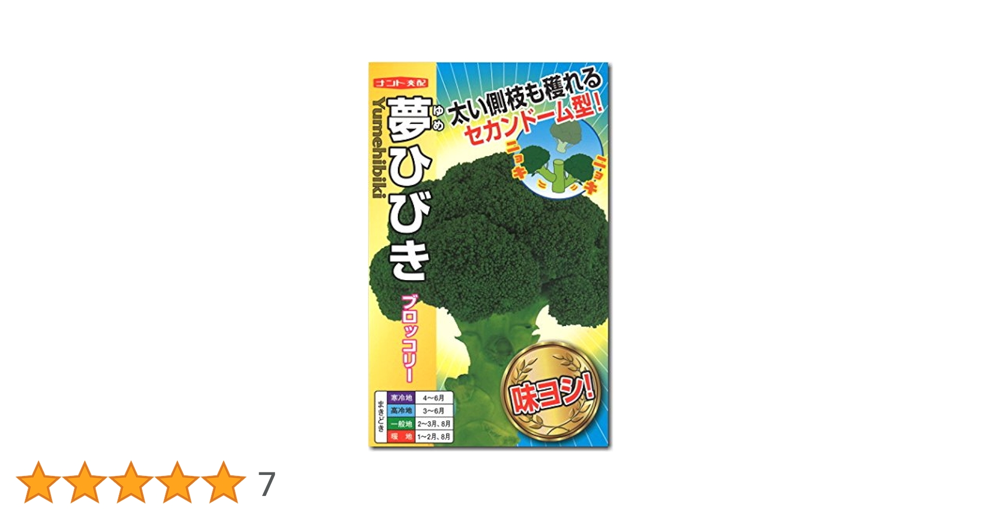 Amazon.co.jp: ブロッコリー 種子 夢ひびき (0.7ml) : DIY・工具