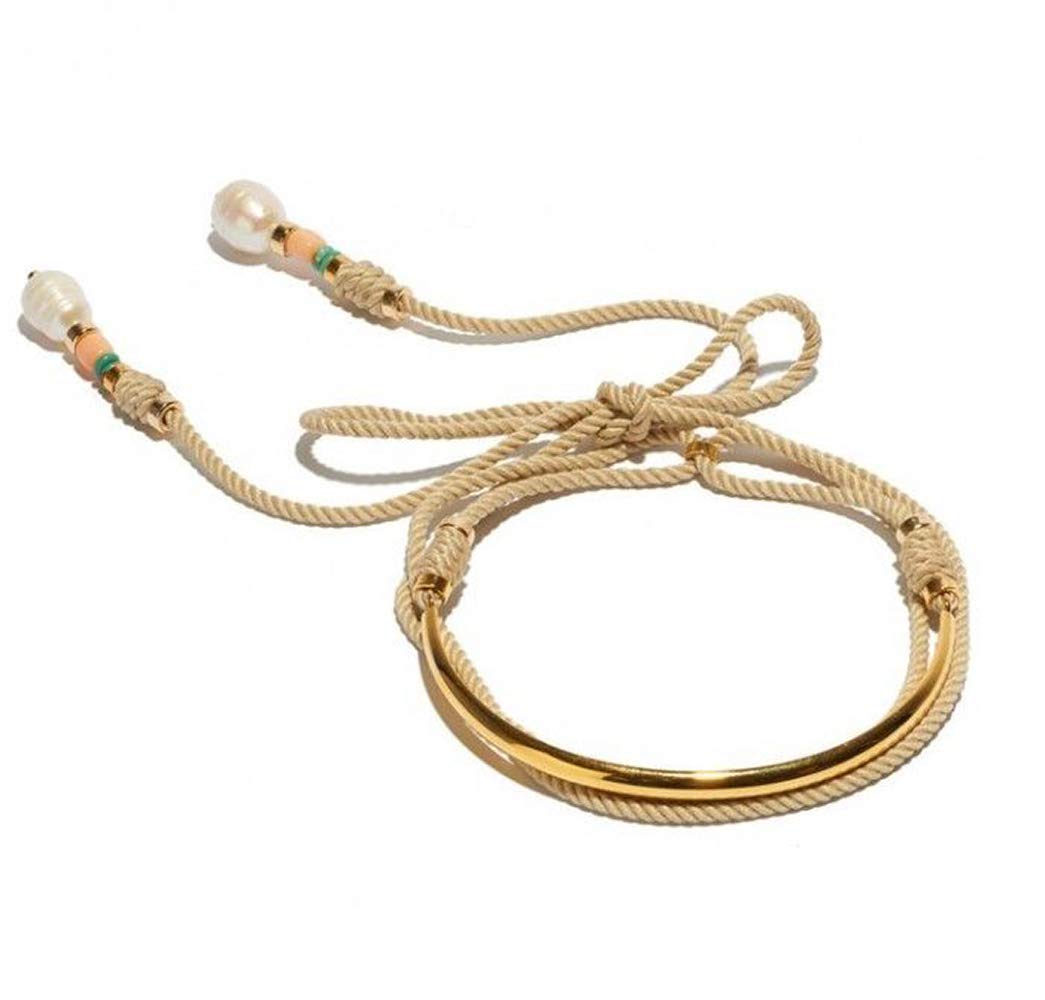 Safari Choker in Khaki Necklace