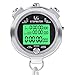 LAOPAO Cronometro, 100 Memoria 1/1000 Secondi Precision con Funzione Luce e Muto Cronografo Timer per Palestra Pallacanestro Calcio Baseball Sport Outdoor