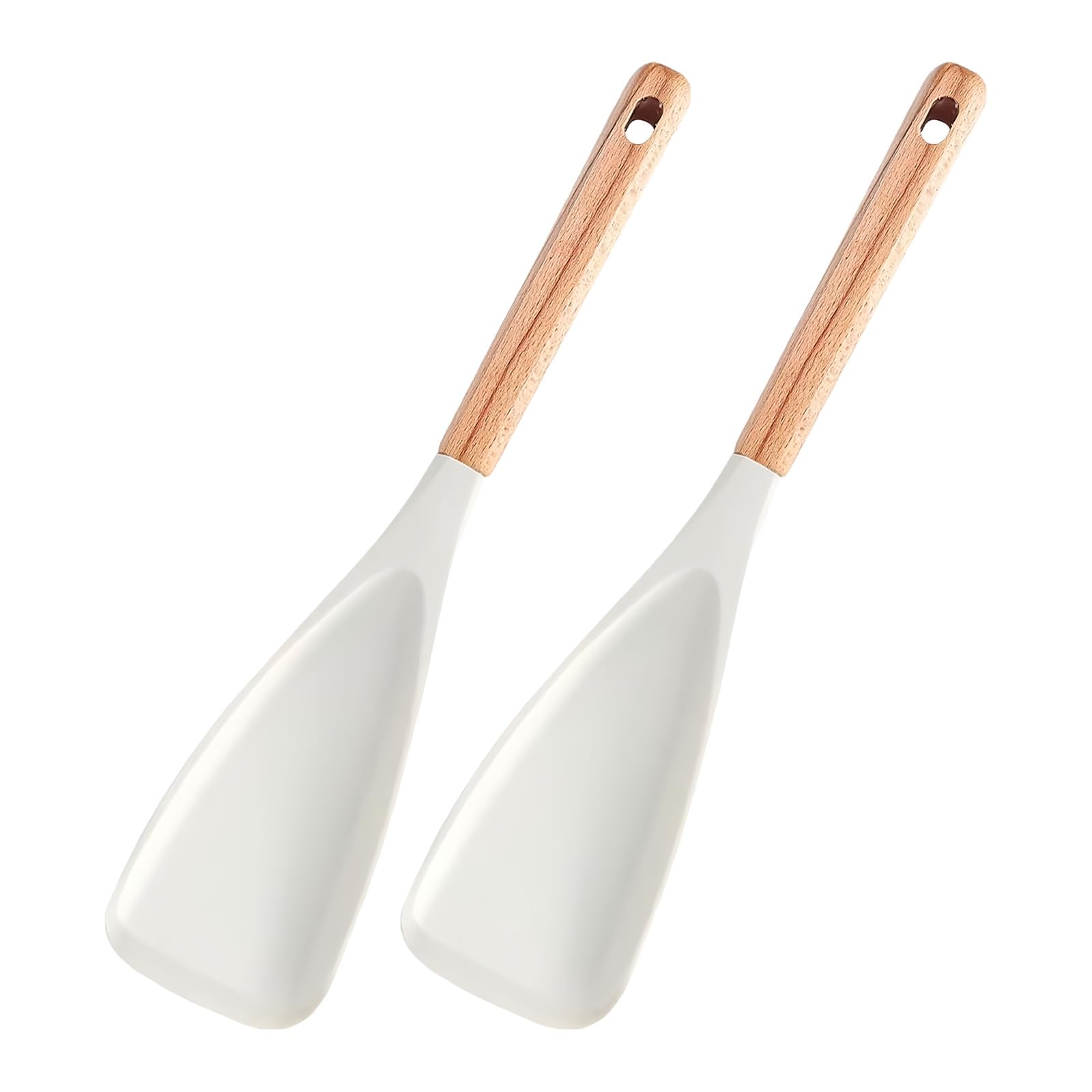 Maxtonser Cedars and Ashs wood spoons, multi-functional spatulas, kitchen spoons