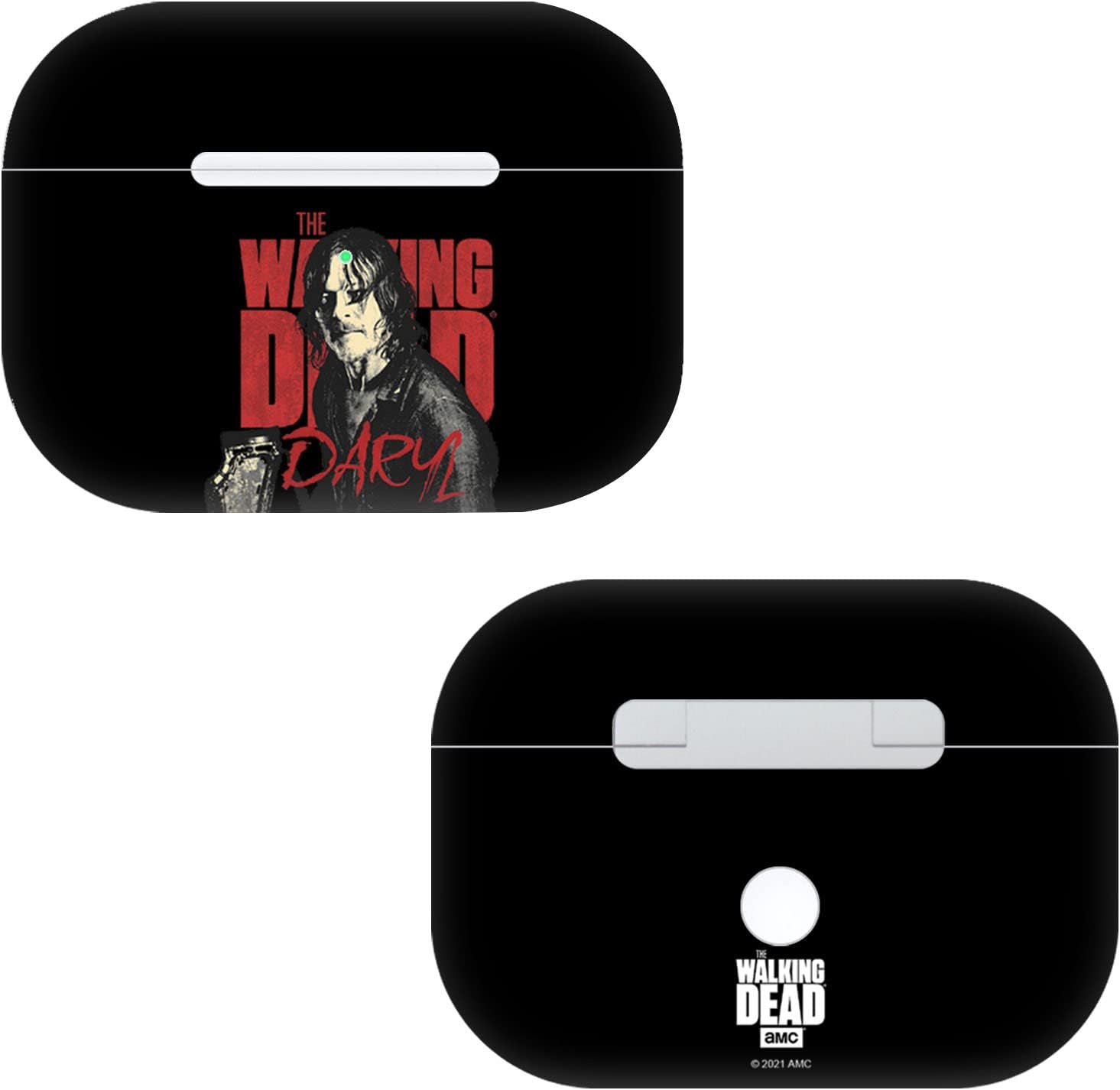 Head Case Designs Officially Licensed AMC The Walking Dead Negan Biker Art -Saviors Assorted III Vinyl Sticker Skin Decal Cover Compatible with AirPods Pro