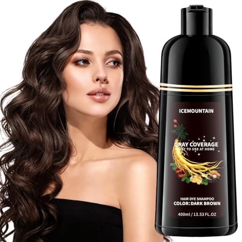 Dark Brown Herbal Color Shampoo