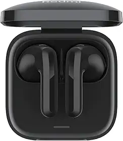 Xiaomi Redmi Buds 6 Active, Fones de Ouvido Sem Fio, Versão Global (Preto)