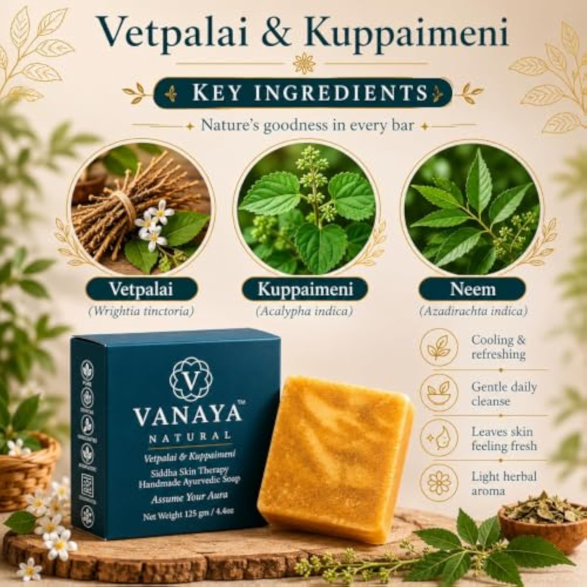 Ayurvedic Soap for Oily & Acne-Prone Skin - Pack of 2