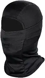 Máscara de esqui leve para homens e mulheres - Máscara facial versátil de balaclava de verão com UV