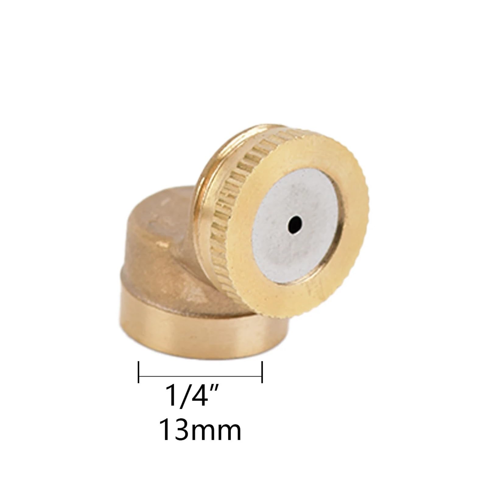 1PC 1/4 "1/2" Ugello spruzzatore da Giardino in Ottone con Filtro a Rete for nebulizzazione irrigazione Acqua Sprinkler Raccordo | A