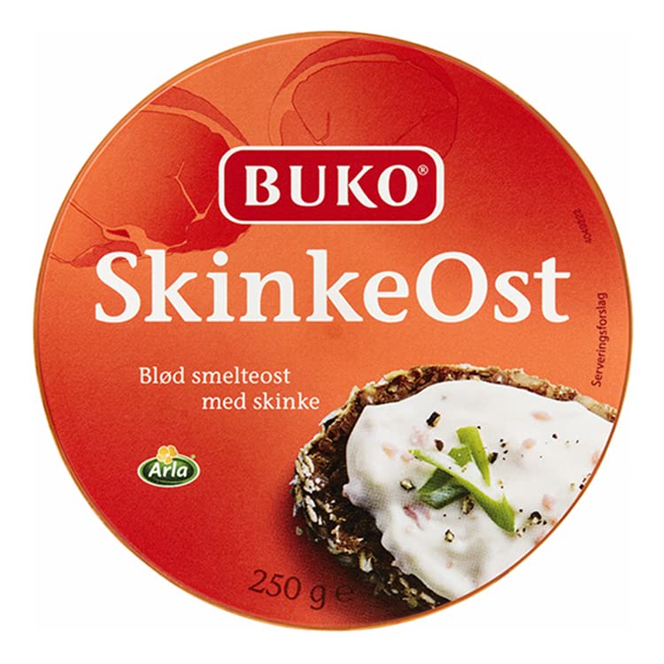 Buko Skinkeost | Danish Buko Ham Spreadable Cheese | 250g
