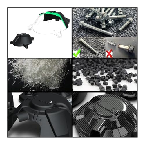 Protector de caja de motor GSX1300R Hayabusa antichoque con alta disipación térmica 5