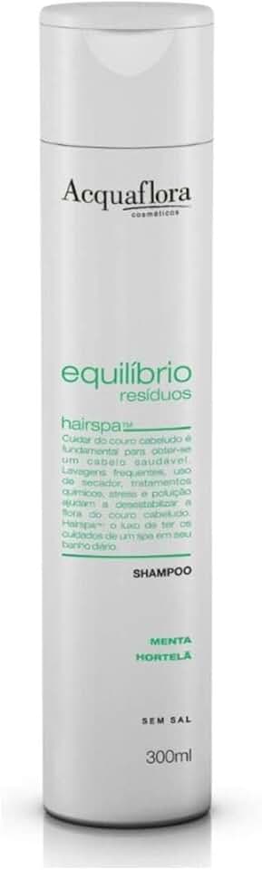 Acquaflora Shampoo Equilíbrio Resíduos