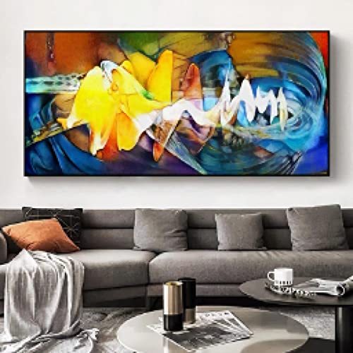 Impression sur toile Picasso 80x160cm œuvre abstraite d'art mural haut de gamme
