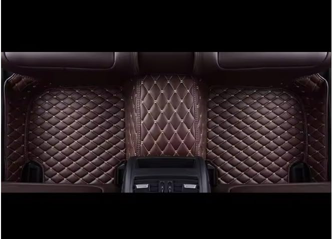 Image of 7D Car Foot Mat for Renault Duster Iconic 2026 | Coffee