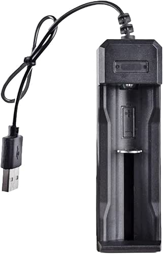 3.7V 1-slot 18650 Lithium Battery Charger 1 Channel Smart Battery
