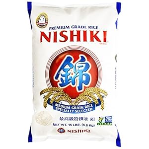 Nishiki Premium Rice, Medium Grain,...