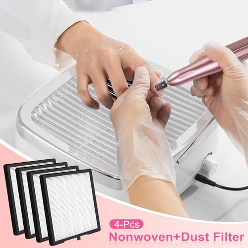 Filtros para colector de polvo de uñas 2 unidades miniatura 4