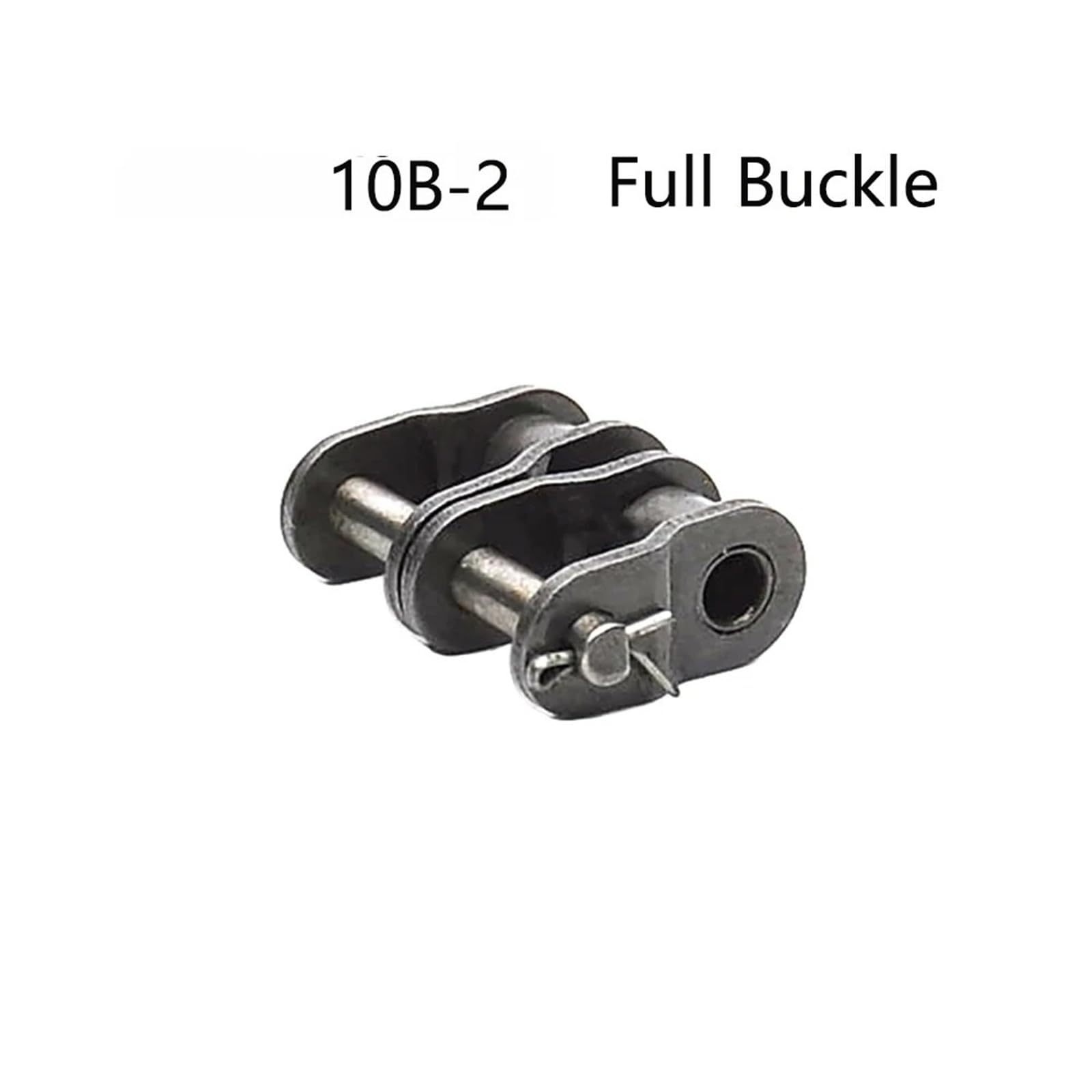 Rollenkette Aus Kohlenstoffstahl 10B-2 Kurze Teilung, zweireihig, Rollenkette, 15,875 mm, Länge 1,5 Meter, 45# Stahl-Industriegetriebe-Antriebsketten(10B-2(1.5M))
