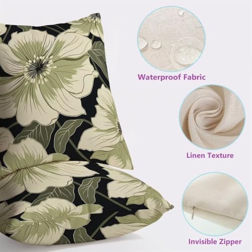 Housse de coussin 60x60 imperméable pour protéger de l'humidité extérieure - 8