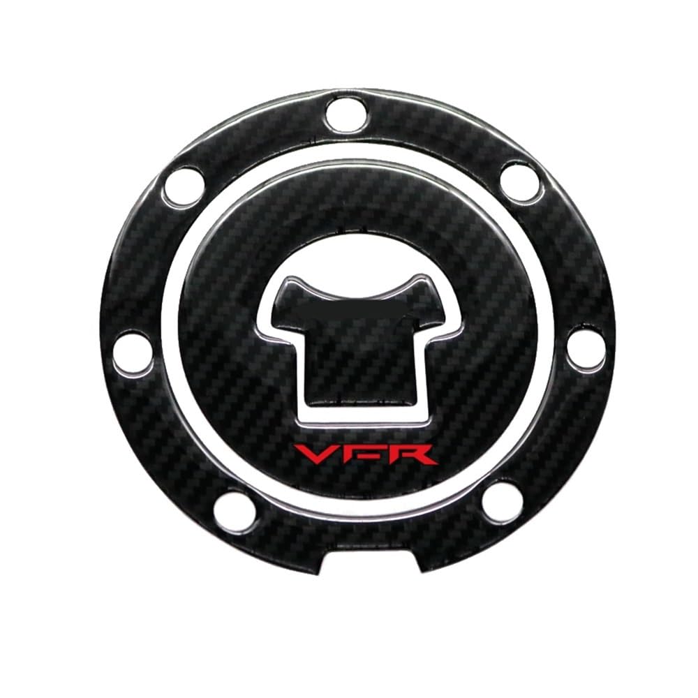 Autocollant bouchon réservoir moto carbone Interceptor VFR