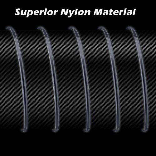 Monofilament Fishing Line, Big Game Mono Fishing Line, Strong Heavy Duty Nylon Mono Leader Saltwater Freshwater, Abrasion Resistant, Blue, 84.8lb, 1834yds