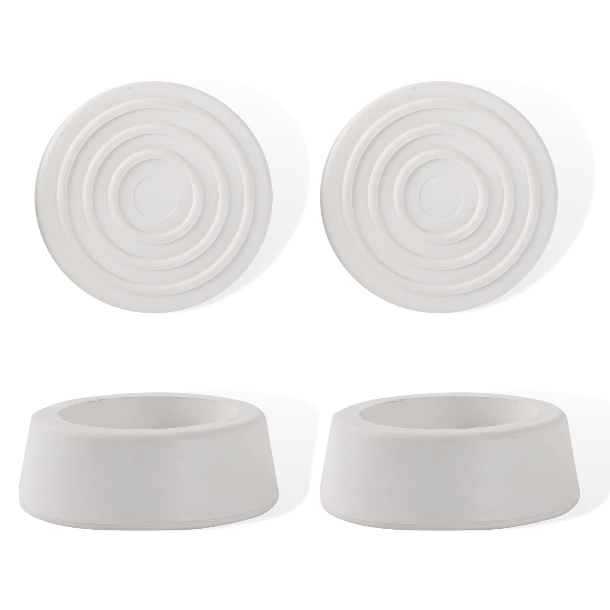Buy Tons (4Pack) Inground Pool Ladder Rubber End Caps (White) Fits 1