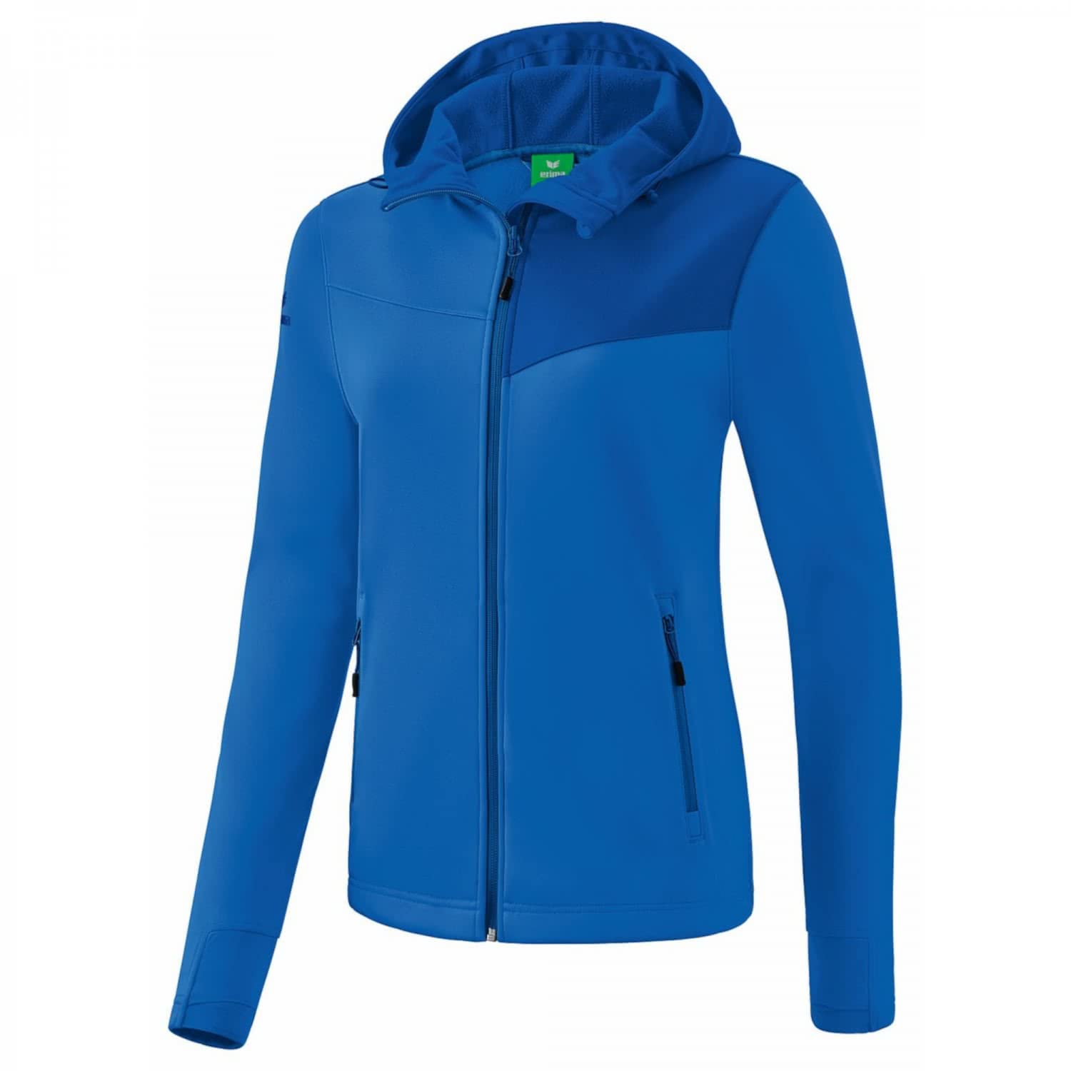 Erima Women's Performance Softshell Jacket, New Royal, 36