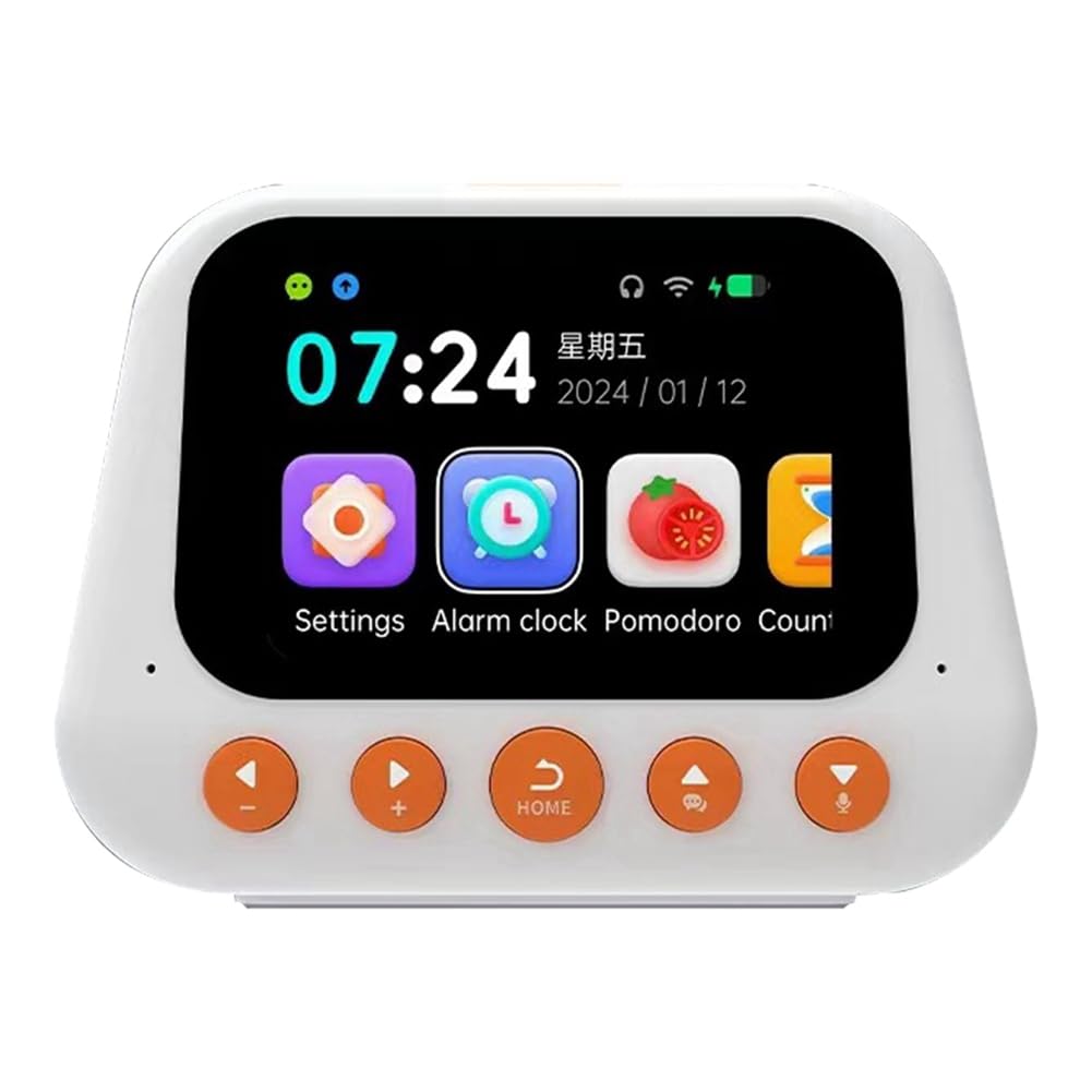 Reloj despertador inteligente con IA para niños, multifuncional, máquina de diálogo de voz, gestión del tiempo, reloj autodisciplinado B