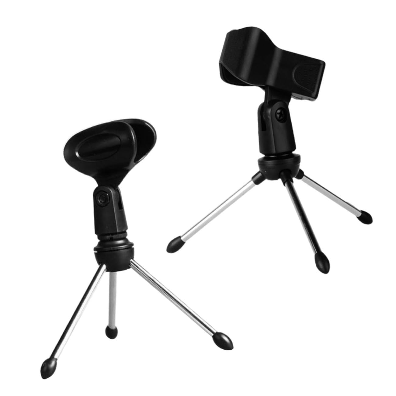 Hemobllo 2 piezas Soporte de Micrófono Ajustable Base Estable para Conferencias y Compatible con Micrófonos de PC Protección y Flexibilidad el Ángulo de