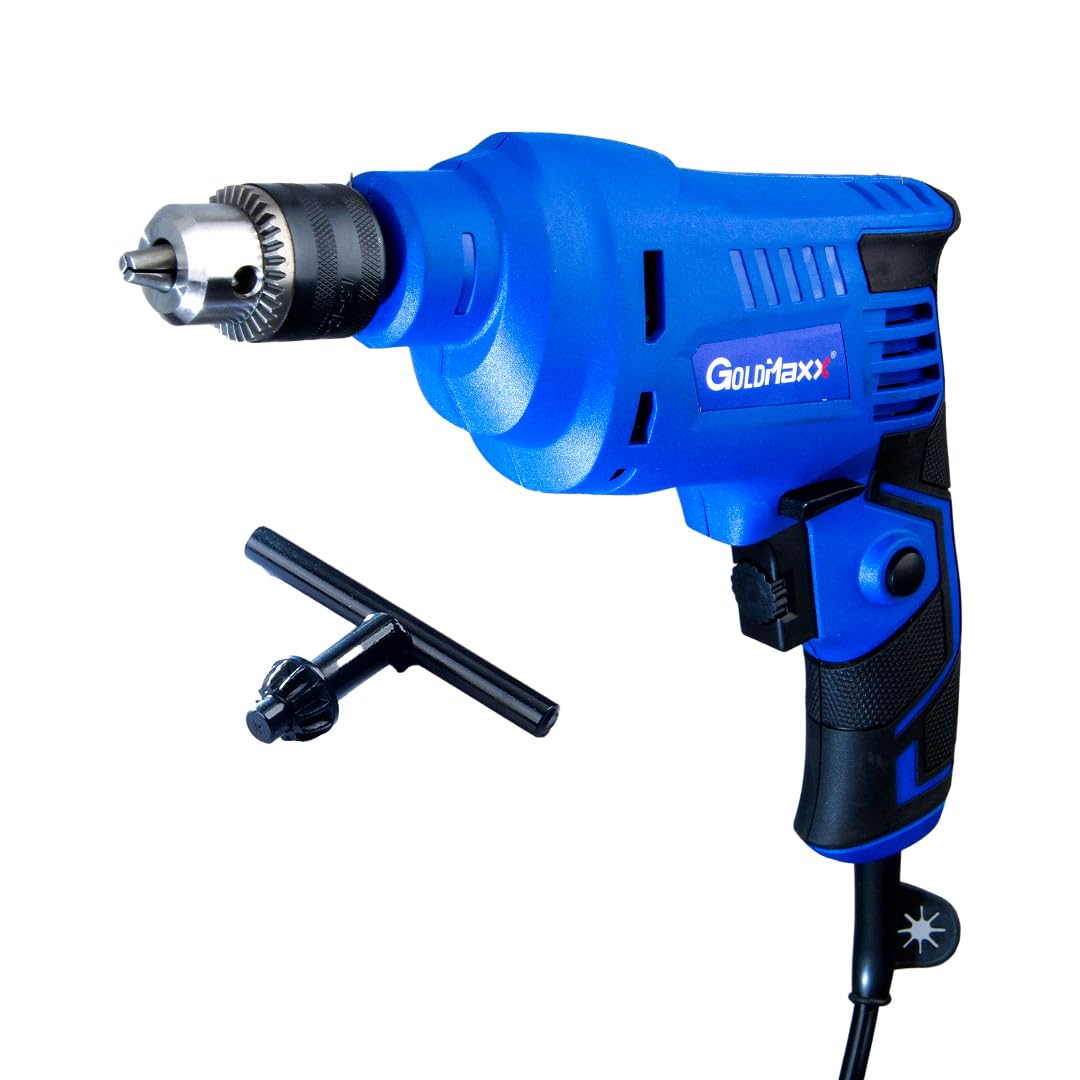 Goldmaxx 800W Electric Drill Machine, Copper Double Insulated Armature, 2800 Rpm, Chuck 10Mm, For Wood & Metal Work, Powerful And Versatile Tool For Home and Commercial Use (B0CZ6JF7DR) Amazon Price History, Amazon Price Tracker