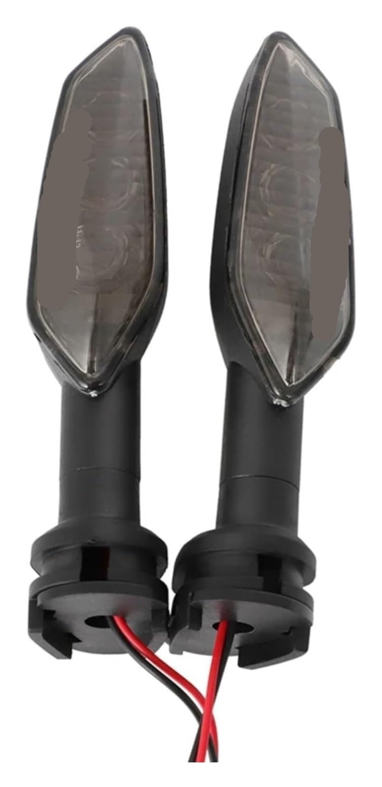 Indicatore Direzione Anteriore per WR250X 2008 2009 2010 2011 per YBR125 2007 2008-2012 Indicatore di Direzione per Motocicletta Luci Lampeggianti Ambra(2pcs Smoke)